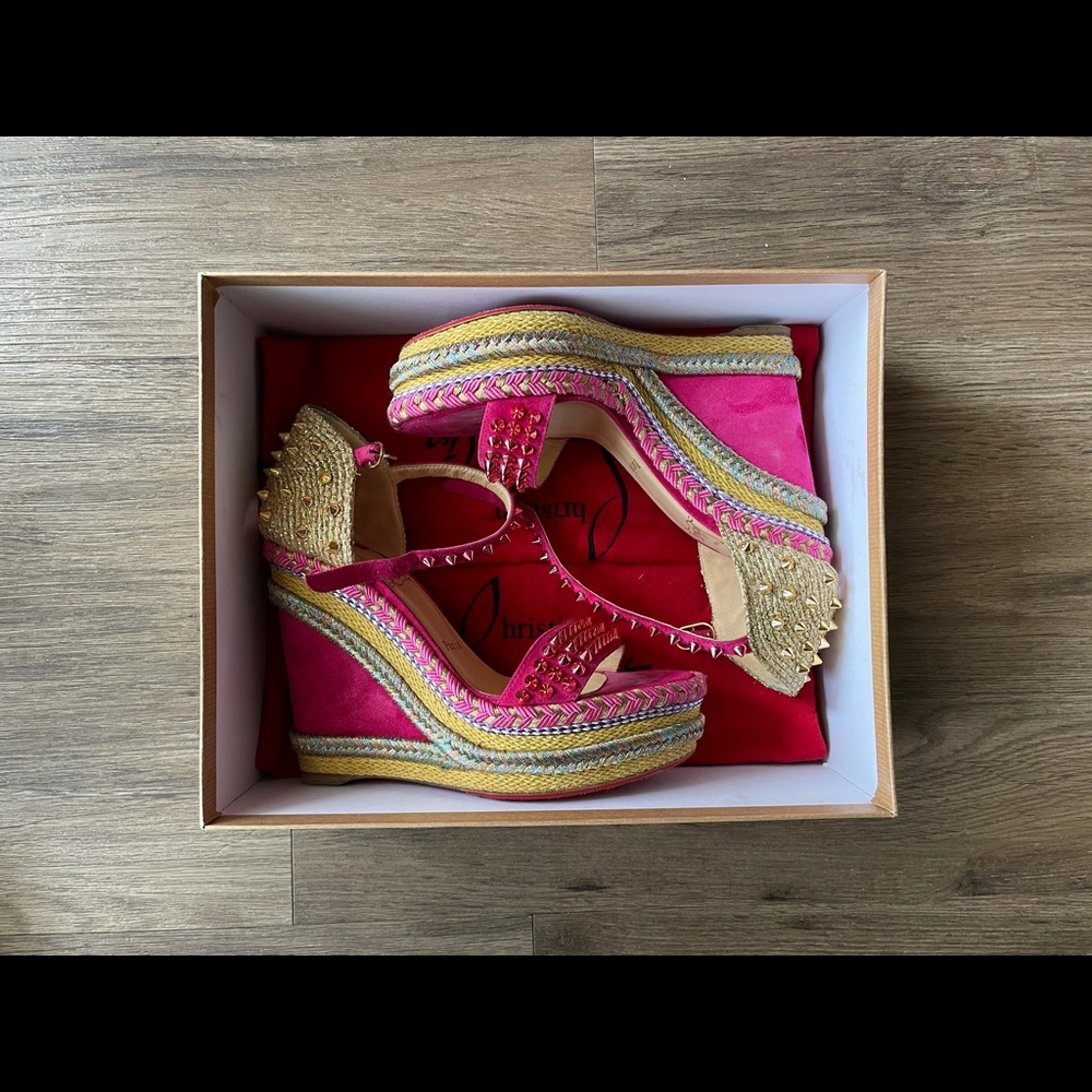 Christian Louboutin Madmonica wedges
